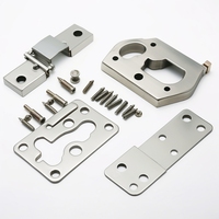 Kit de quincaillerie d'assemblage sur mesure en acier inoxydable et cuivre, découpé au laser et estampé, pour équipement industriel, fabrication OEM, vente en gros