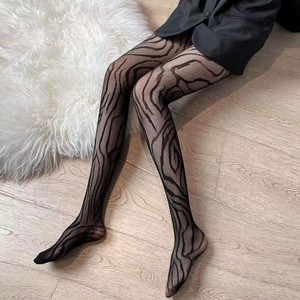 Collants résille léopard fins et sexy pour <span class=keywords><strong>femme</strong></span>, en nylon, à couture, séchage rapide, pour boîte de nuit et discothèque, coupe ajustée, tendance, directement de la marque - Product Image 2