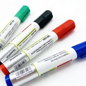 Marqueur effaçable pour tableau blanc, encre non toxique à faible odeur, couleurs internationales, avec logo personnalisé, pour fournitures scolaires (vente en gros) - Product Image 5
