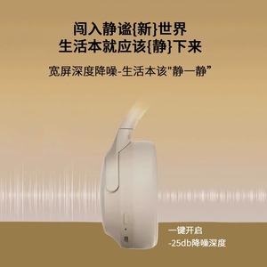 Auriculares Inalámbricos Bluetooth HiFi con Cancelación de Ruido ANC, Chip BT 5.3, Modo Dual, Ligeros y Cómodos de Usar - Product Image 4