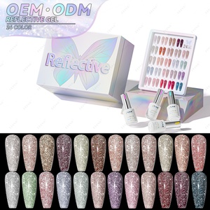 JTING - Nueva Colección de Esmaltes de Gel Reflectantes de 24 Colores, Diseño Único, Caja de Colección, OEM, Suministros de Esmalte de Uñas Personalizados - Product Image 1
