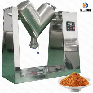Sanayi ve Blender karıştırma makinesi gıda Vh-200 şekli süt kahve fındık baharat kimyasal kuru toz granül V mikser