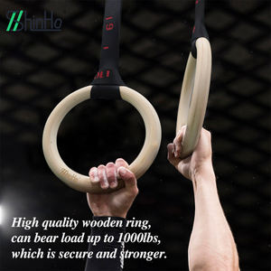 Anillas <span class=keywords><strong>de</strong></span> Gimnasia <span class=keywords><strong>de</strong></span> Madera Shinho, Gran Venta, con Correas Numeradas <span class=keywords><strong>de</strong></span> Ajuste Rápido para Entrenamiento <span class=keywords><strong>de</strong></span> Cuerpo Completo en Casa - Product Image 5