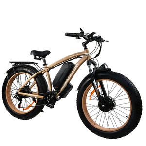 Vélo de montagne électrique 2000W avec moteur de moyeu arrière, batterie au lithium, vélo électrique léger, propulsion à double moteur haute vitesse - Product Image 1