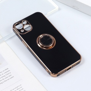 Custodia per telefono sportiva in TPU elettrolitica 6D per <span class=keywords><strong>iPhone</strong></span> 15 & Apple 14 Pro Max supporto per portafoglio magnetico e impugnatura di aspirazione - Product Image 6