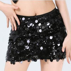 Vestido Casual Sexy y Moderno WQ5740 2023, Mini Vestido Corto con Tirantes, Cintura Ajustada, Volantes y Lentejuelas Bordadas - Product Image 5