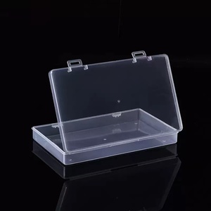 Clear Plastic Storage <strong>Box</strong> with Lid, Stackable Organizer <strong>Container</strong> for Home Closet Kitchen Office Toy Organization - Product Image 4