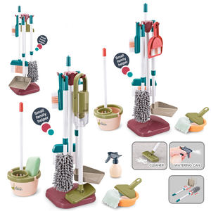 Nouveau design Ensemble <span class=keywords><strong>de</strong></span> jeu <span class=keywords><strong>de</strong></span> simulation Toy Housekeep Tools 18 pièces Ensemble d'outils <span class=keywords><strong>de</strong></span> nettoyage pour enfants - Product Image 2