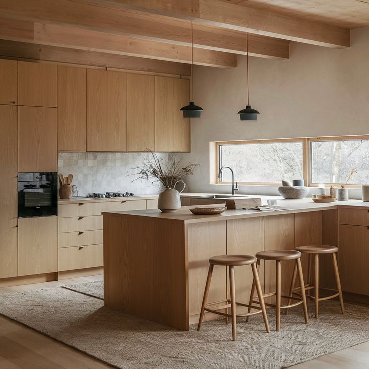 CBMmart Custom Modular Kitchen Cabinets With Plywood Laminate Countertop Modern Design