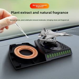 Panneau <span class=keywords><strong>de</strong></span> stationnement temporaire à énergie solaire, diffuseur d'arômes pour voiture, ornements d'avion et affichage <span class=keywords><strong>de</strong></span> <span class=keywords><strong>numéro</strong></span> <span class=keywords><strong>de</strong></span> <span class=keywords><strong>téléphone</strong></span>, accessoires intérieurs - Product Image 4
