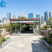 Pergola motorisée en aluminium sur mesure Sweet Home avec toit à lames orientables étanche pour jardin extérieur, pavillon, gazebo