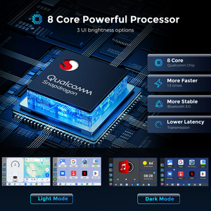 Zestech Android tự động không dây Carplay hộp cho Acura Màn hình duy nhất Android 15 xe chơi Airplay Hỗ trợ máy ảnh <span class=keywords><strong>Bluetooth</strong></span> âm nhạc - Product Image 4