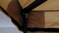 Auvent latéral robuste pour véhicule, double poteau 270 degrés sans LED, abri de camping extérieur pour SUV, voyages et overlanding