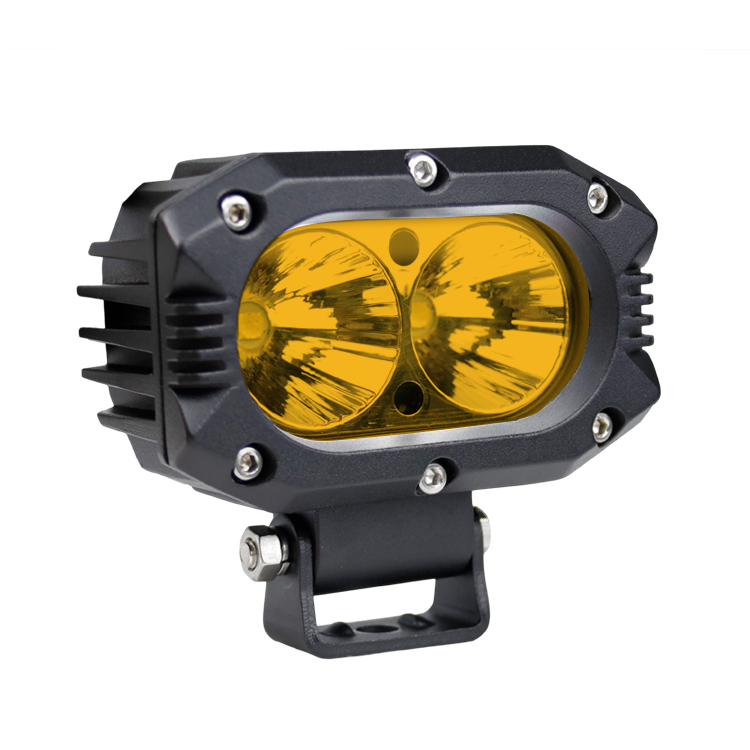 Aurora New LED Work Lights 4" Inch 40W for Amber Lights LED Work Light