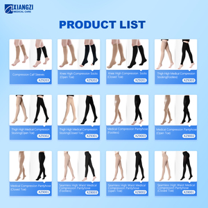 <span class=keywords><strong>Collant</strong></span> de compression tricoté <span class=keywords><strong>noir</strong></span> à bout ouvert en Spandex/Nylon, 20-30 mmHg, pour varices, hiver et été – Grande Vente - Product Image 6