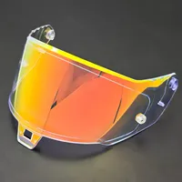 Nouveau casque R10 visière pour Alpinestars Supertech R10 casque de moto résistant aux UV Anti-buée dégagement rapide argent rouge remplacement