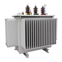 Transformateur de distribution d'énergie électrique d'entrée 10KV avec système antivol triphasé 110V/380V/220V prix de tension de sortie"
