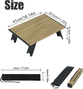 HISPEED portatile Mini pieghevole tavolo <span class=keywords><strong>da</strong></span> spiaggia in alluminio giapponese spiaggia laterale tavolo per esterni - Product Image 1