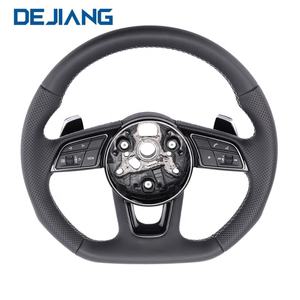 Vente directe d'usine Cuir pour volant sport en fibre de carbone pour <span class=keywords><strong>Audi</strong></span> A4 A5 Q5 A6 A7 TT S6 RS6 avec écran LED - Product Image 1