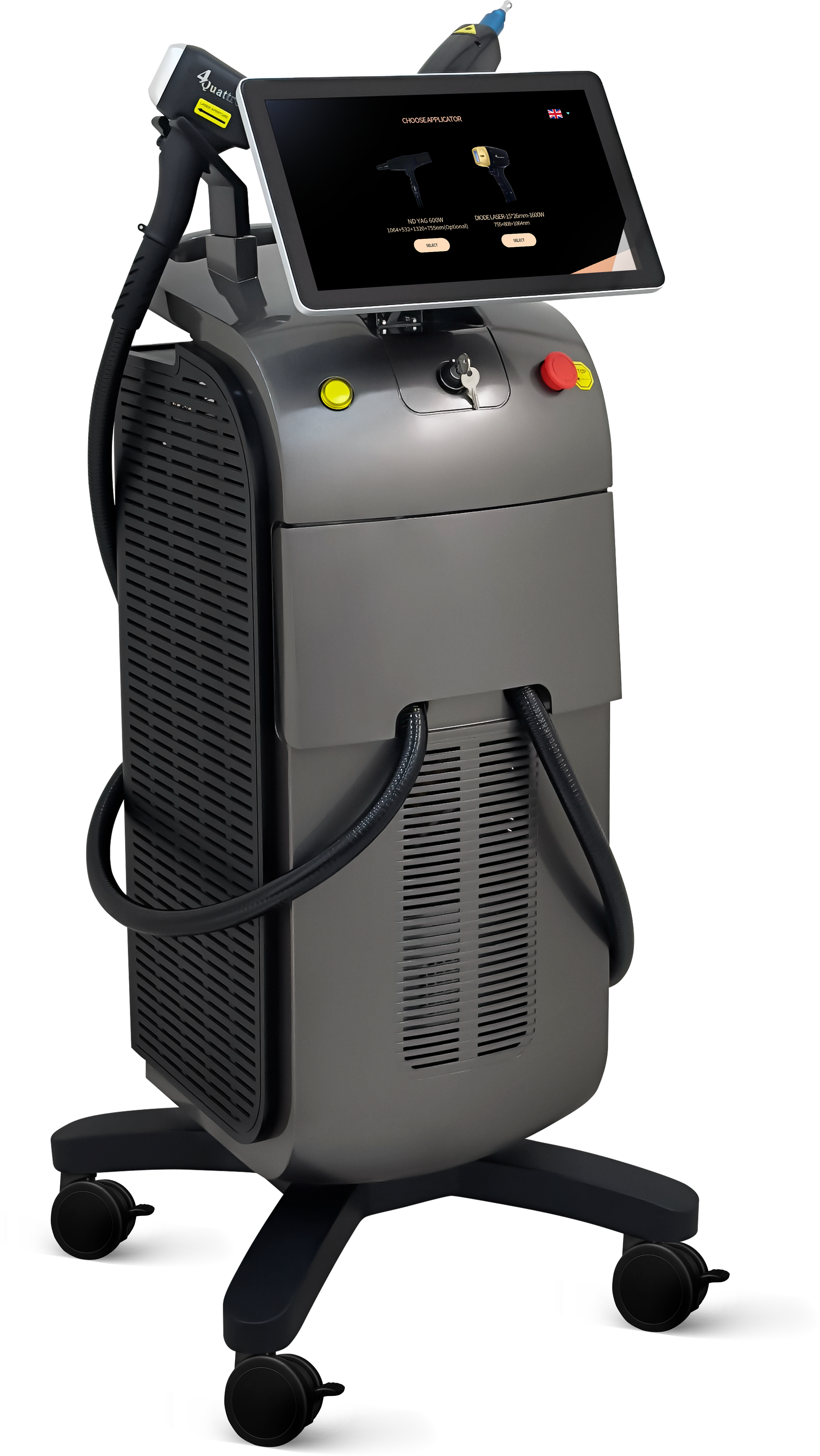 2 IN 1 Tattoo removal + Diode Laser Mchine - S2