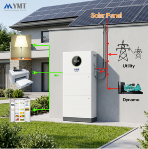 Système de stockage d'énergie domestique hybride tout-en-un à prix d'usine, solaire empilable 5KWH 15KWH, batterie lithium-ion et kit YM-B200 LiFePO4 - Product Image 5