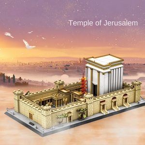 Bloques de Construcción de Plástico ABS, Juguete de Construcción del Templo de Jerusalén, Compatible con Partículas Pequeñas, Ensamblado, OEM, Venta al por Mayor - Product Image 1