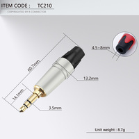 Adaptor Jack Stereo pria ke wanita, 3.5mm 1/8 inci hingga 6.35mm 1/4 inci adaptor Headphone mikrofon adaptor konektor