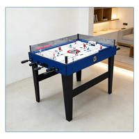 Table de hockey sur bâtonnets de type mini, jeu de hockey sur glace de table à commande manuelle pour la maison et la salle de jeux