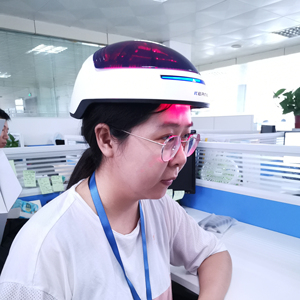 Dispositivo medico scalare onda terapia laser cap trattamento per la perdita dei capelli - Product Image 3