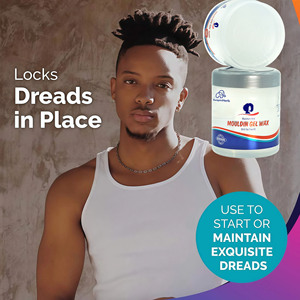 Gel coiffant bio à l'arbre à thé, tenue extra forte, sans pellicules, pour extensions bouclées et frisées, unisexe, hypoallergénique - Product Image 6