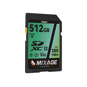 Kingspec Tốc Độ Cao Sdxc UHS-II Thẻ Nhớ C10 U3 V60 64GB 128GB 256GB 512GB Thẻ <span class=keywords><strong>SD</strong></span> Cho 4K/8K Video - Product Image 4