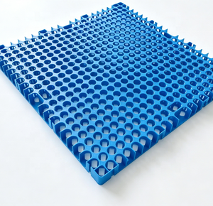 Drainage des eaux pluviales sur les routes et autoroutes, cellules de drainage en plastique en nid d'abeille enterrées dans le sol, fixées <span class=keywords><strong>avec</strong></span> un géotextile - Product Image 2