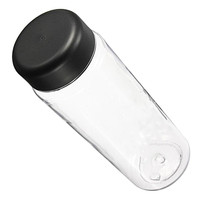 Bouteilles d'eau en plastique transparent avec impression de logo, portable, personnalisé, pour sport, 500ml, 10 unités