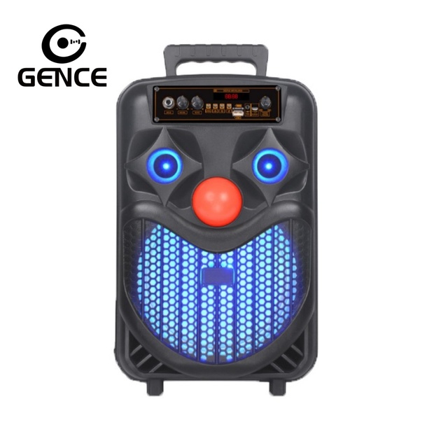 High Boombox Speakers for V5.0 | Hi-Fi Sound Rechargeable Battery | RGB Plastic | Aux Input Indoor/Outdoor Music Player