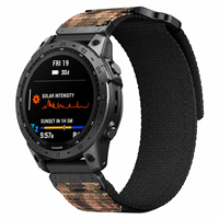 Bracelets de montre Upro QuickFit pour Garmin Fenix 8 47mm 5X/5XPlus 6X/6XPro 7X/3/3HR Fenix5 6 7 Instinct, bracelet en tissu nylon