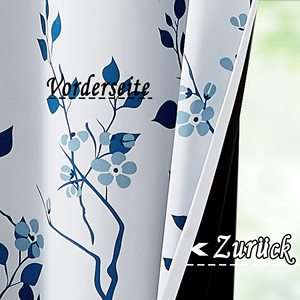 Farmhouse High Quality Prints <strong>Navy</strong> Blue Opaque <strong>Curtains</strong> Leaves Floral <strong>Pattern</strong> Vintage Blackout <strong>Curtains</strong> for Living Room Bedroom - Product Image 2