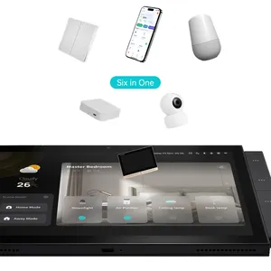 10 Zoll Smart Home ZigBee Gateway Smart Multifunktion steuerungs system Unterstützung Alexa Sprach steuerung 2 Gang Wand schalter