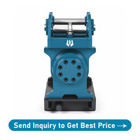 Attache rapide hydraulique inclinable We-Attach WQCT-S40A, rotateur rapide à 360°, pour mini-pelles de 2 à 6 tonnes, à vendre