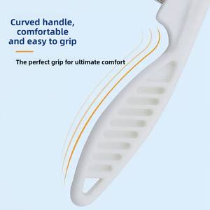 مشط للقضاء على البراغيث للحيوانات الأليفة، مشط للعناية بالكلاب والقطط، مشط لإزالة شعر القطط، مشط تدليك، أدوات محمولة للعناية بالحيوانات الأليفة، فرشاة للقضاء على البراغيث - Product Image 3