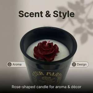 Vela aromática decorativa, vela relaxante, vela de longa duração com aroma refrescante, vela personalizada com etiqueta privada, vela para presente. - Product Image 4