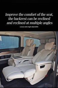 Voiture de luxe Mercedes V260 avec sièges en cuir <span class=keywords><strong>Maybach</strong></span> d'origine Chargement sans fil Chaises de capitaine pliantes Sièges de voiture modifiés - Product Image 4