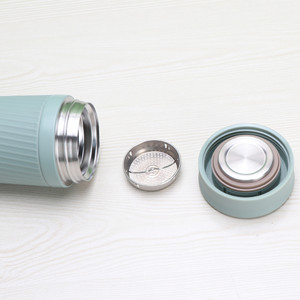 Seaygift Logo d'entreprise personnalisé 420ml en acier inoxydable thermos sous vide gobelet à café tasses avec infuseur à thé - Product Image 2