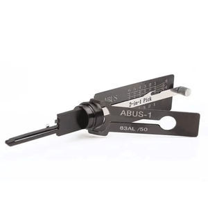 LISHI Tools SS308 <span class=keywords><strong>Abus</strong></span>-1 6 broches 2 en 1 2-en-1 Ouvreur <span class=keywords><strong>de</strong></span> serrure civil Set <span class=keywords><strong>de</strong></span> sélection <span class=keywords><strong>de</strong></span> serrure Outils <span class=keywords><strong>de</strong></span> serrurier - Product Image 4