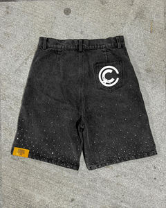 Yingling Logo personalizzato cotone 400 Gsm t-<span class=keywords><strong>Shirt</strong></span> ricamata camicia con lavaggio acido t-<span class=keywords><strong>Shirt</strong></span> in cotone pesante da uomo - Product Image 5