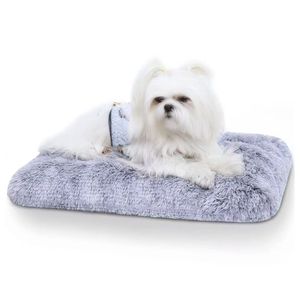 Moderne Winter warm verdickte lange Plüsch umwelt freundliche Hunde bett matte Wasch bare große Sofa matte Soft Sleeping Kennel Pet Supplies - Product Image 6