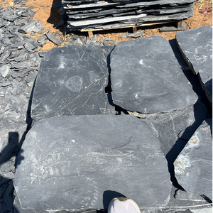 Hot Bán Hình Dạng Không Thường Xuyên Màu Xám Tối Tự Nhiên Slate Vườn Ngoài Trời Cảnh Quan Bước Tấm Lối Đi Lát Đá Cho Trang Trí - Product Image 6