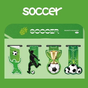 Lot <span class=keywords><strong>de</strong></span> 4 marque-pages magnétiques sur le thème du football, clips <span class=keywords><strong>de</strong></span> marque-pages <span class=keywords><strong>pour</strong></span> les amateurs <span class=keywords><strong>de</strong></span> livres, fournitures <span class=keywords><strong>de</strong></span> lecture <span class=keywords><strong>pour</strong></span> enseignants, <span class=keywords><strong>idée</strong></span> cadeau <span class=keywords><strong>pour</strong></span> les fans <span class=keywords><strong>de</strong></span> sport - Product Image 2