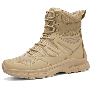 DF 1908 AS33 Desert Tan Black Khaki Camouflage Tactical <b>Boots</b> <b>Hiking</b> Shoes Cheap Shoes Wholesales - Product Image 4
