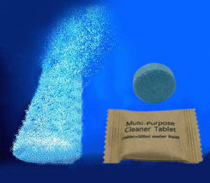 Compresse Spray per la pulizia organica naturale OEM compresse per la pulizia dell'acqua effervescente per la pulizia del vetro - Product Image 3