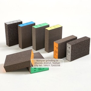 Nhập khẩu Sia vuông <span class=keywords><strong>Sanding</strong></span> khối dual-sử dụng mài mòn cho ướt hoặc khô mài cho chế biến gỗ & đồ nội thất sơn - Product Image 3